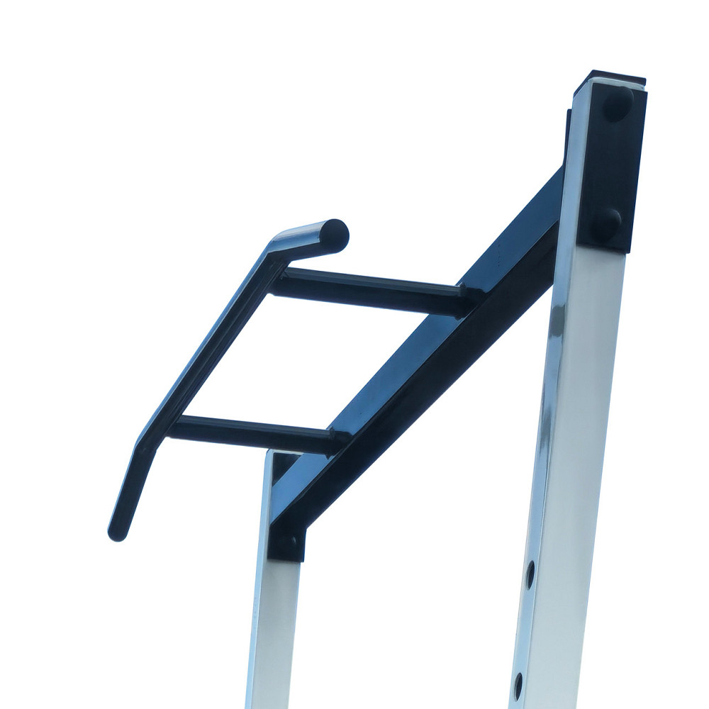 Стойки под штангу со страховкой и турником 50 на 50 мм Белый Киев - изображение 2