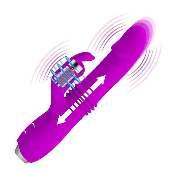 Вібратор Pretty Love Dorothy USB 3 Thrusting 12 Vibration Sex Aura Київ