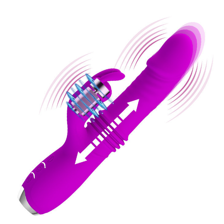 Вібратор Pretty Love Dorothy USB 3 Thrusting 12 Vibration Sex Aura Київ - фото 2