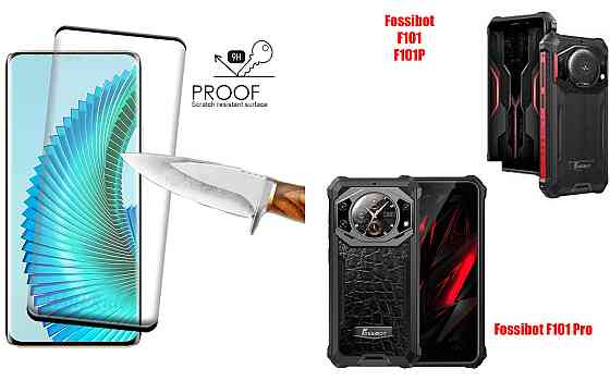 Захисне скло HyperGlass Pro для Fossibot F101, F101P, F101 Pro – максимальна чутливість та захист Київ