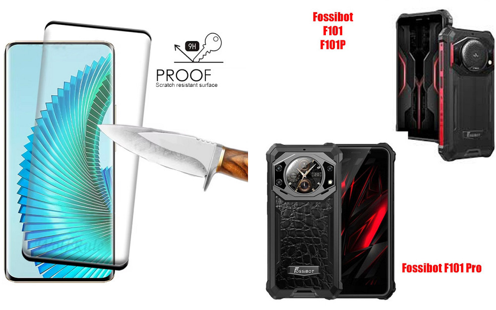 Захисне скло HyperGlass Pro для Fossibot F101, F101P, F101 Pro – максимальна чутливість та захист Київ - фото 1