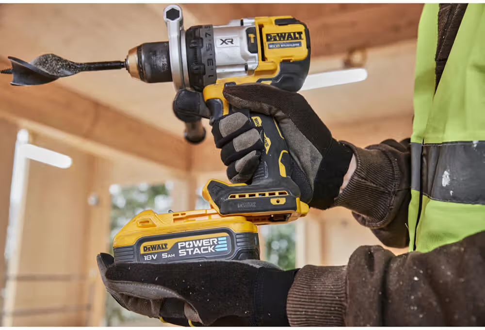 Професійна дриль-шурупокрут акумуляторний безщітковий ударний DeWALT DCD1007NT : без АКБ і ЗП Київ - фото 9