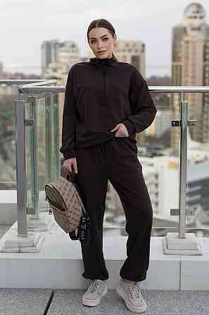 Спортивный костюм женский из двунитки 