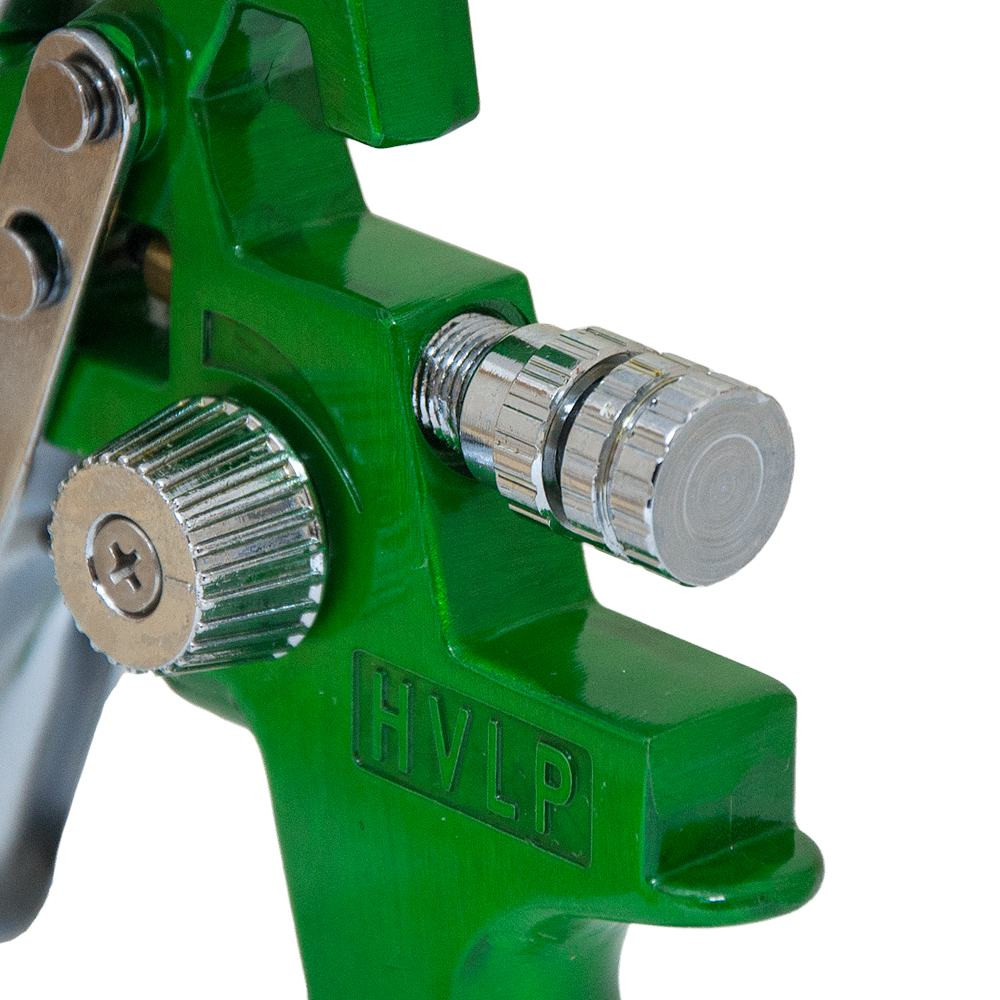 Sigma Краскораспылитель HVLP Ø1.3мм 140-280л/мин 3бар в/б 600мл (пласт) зеленый SIGMA (6812101) Коломыя - изображение 6