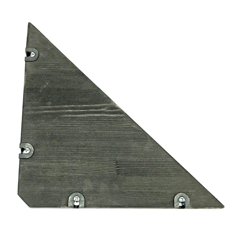 Угловая настенная полка 