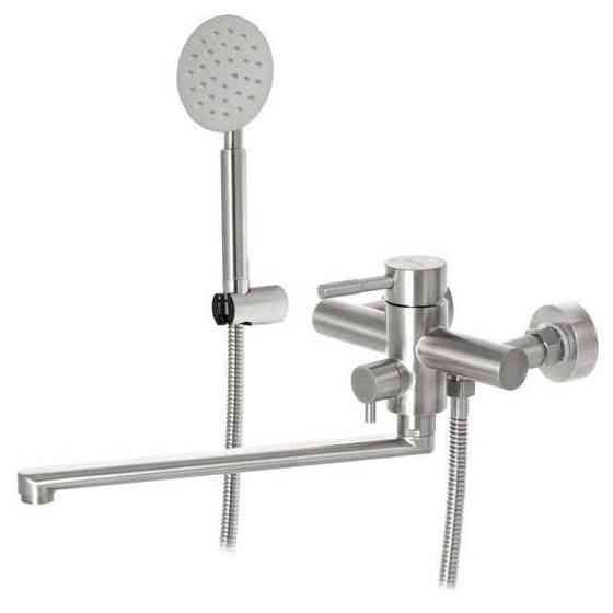 Змішувач для кухні CHAMPION SUS-005, настінний, із нерж. сталі Харків