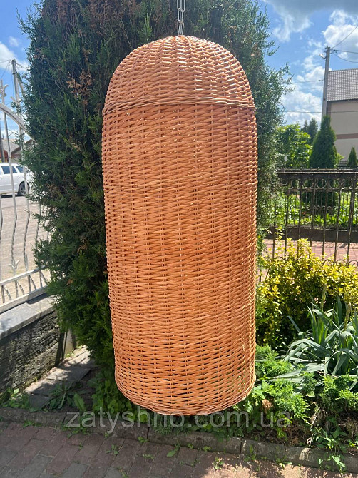 Абажурний бра плетеный  высокий Киев - изображение 8