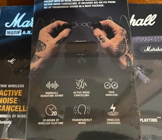 Навушники Marshall Motif ANC lux. Харьков - изображение 3