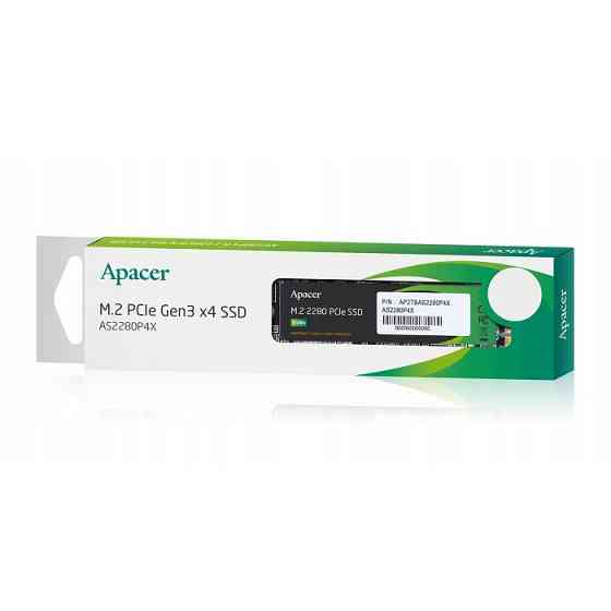 Накопичувач SSD M.2 Apacer AS2280P4X 1TB 2280 PCIe 3.0x4 NVMe 3D NAND Read/Write: 2100/1700 MB/sec Одеса