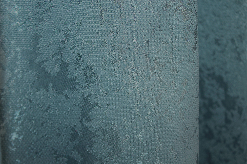 Комплект готових штор VR-Textil Льон мармур Pavliani № 1369ш Лазурний 150х250 см 2 шт (39-959) Київ - фото 8