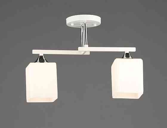 VALESO Бра настінне на 2 плафони VALESO N6788/2, патрон E27, Білий+Хром Коломия