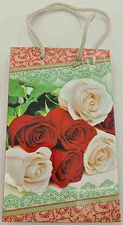 Пакет паперовий подарунковий малий 11/18/5 (арт М097) (12 шт.) Харків