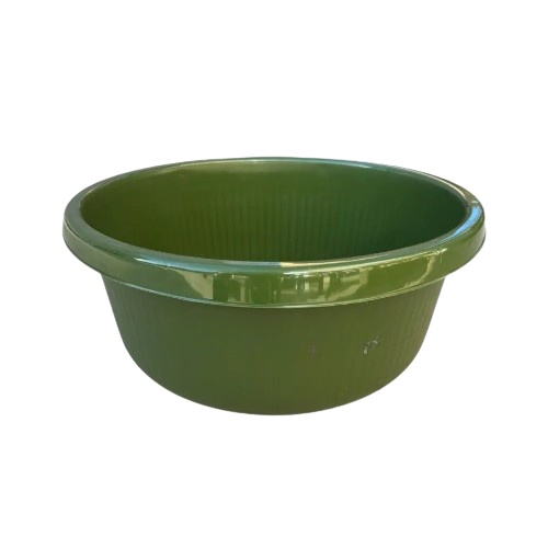 Миска 22 л пластик оливковий Санрей Ламела Житомир