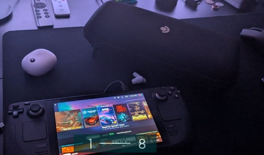 Диск Steam deck 512Gb. LCD + хаб. Київ - фото 7