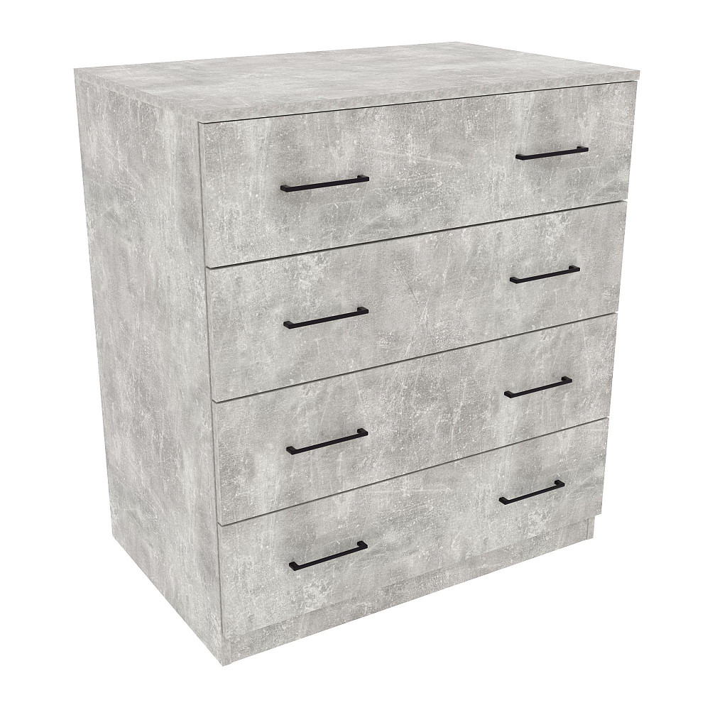 Комод Tetris Т-7, Бетон, 800/518/900 Львів - фото 1