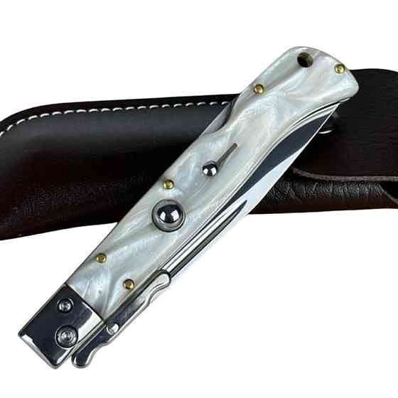 Ніж викидний AKC 9, 332 White Дніпро