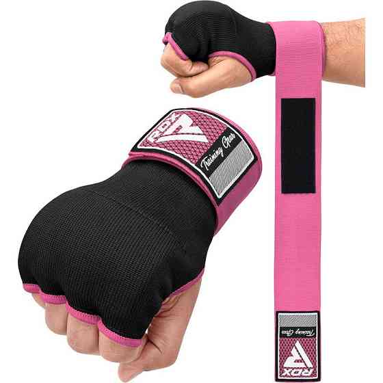 Бінті-рукавиці RDX IS2 Inner Straps Pink S Кам'янське