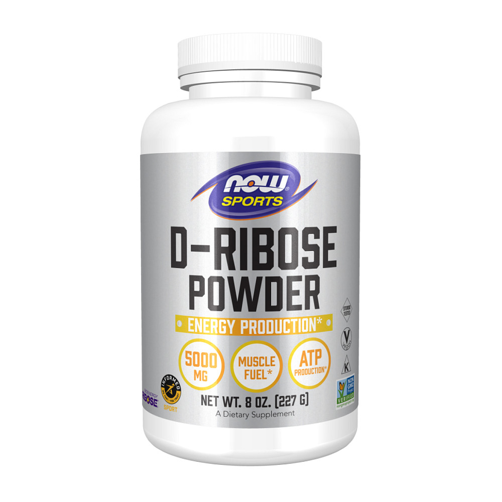 D-рибоза Now Foods D-Ribose Powder - 227g Луцк - изображение 1