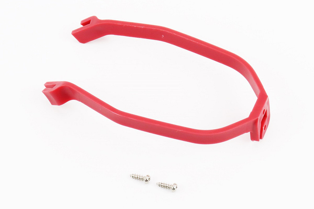 Кріплення заднього щитка 8,5", пластмасове, червоне (електросамокат) Київ - фото 1