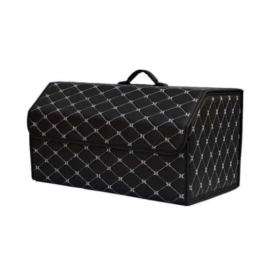 Органайзер-сумка автомобільна в багажник машини, саквояж, ящик для зберігання аксесуарів в авто з ручкою 65х30х30 см (XL) Кам'янець-Подільський