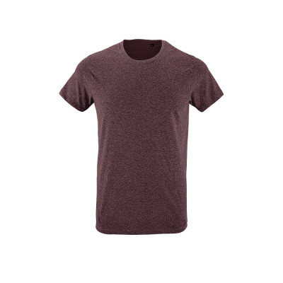 Футболка Sol's Regent Fit темно-бордовий меланж XXL (00553148XXL) Вінниця - фото 4