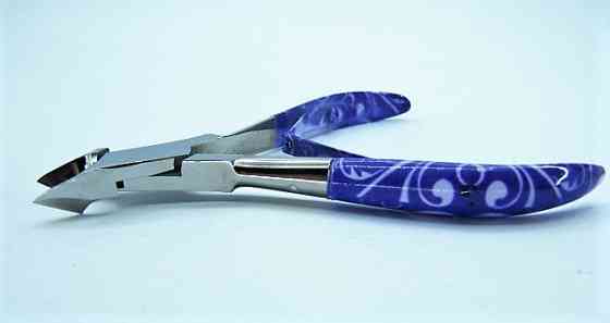 Кусачки щипцы для кутикулы Solingen цветные ручки Киев