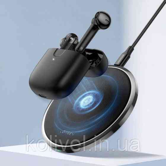 Навушники з мікрофоном UGREEN HiTune T2 Low Latency True Wireless Earbuds (WS105) Чорні (80653) Київ