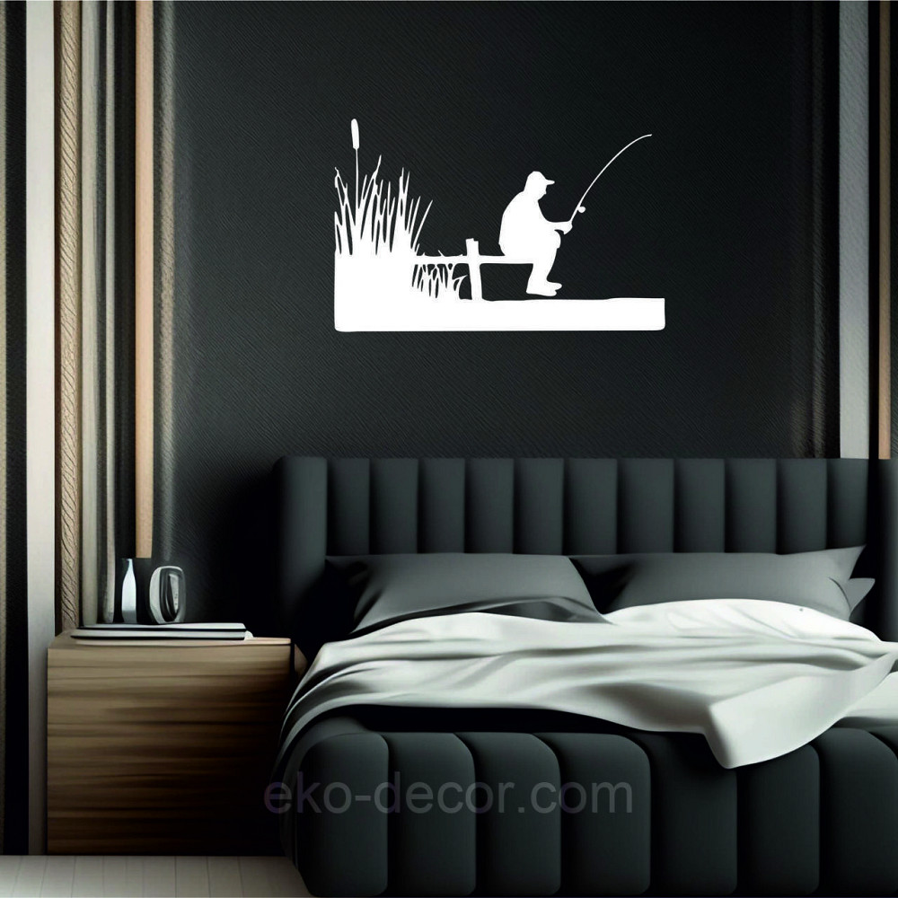 Декоративне настінне Панно «Рибак», Декор на стіну Київ - фото 2