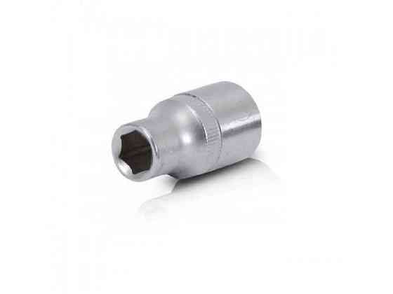 Головка шестигранна 1/2 10 мм * 38 мм CrV ET-0010 ТМ INTERTOOL Solmir Київ