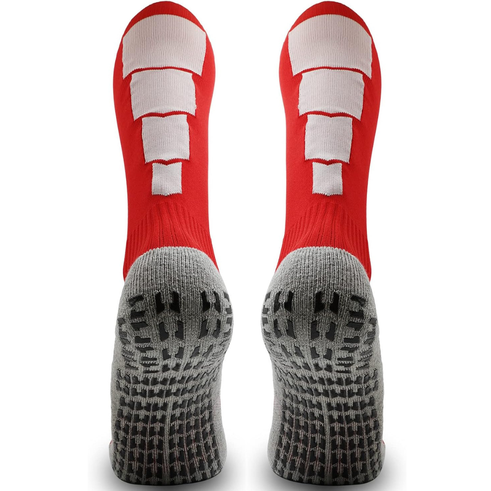 Гетри спортивні, футбольні, тренувальні, ігрові з антиковзаючим покриттям червоний, розмір L Кам'янець-Подільський - фото 5