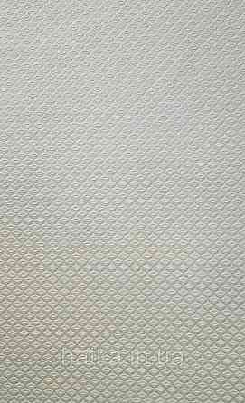 Шпалери вінілові на флізеліні Rasch Trianon Xlll 0.53х10 класика під тканину смуги фігури смарагдові зелені Київ