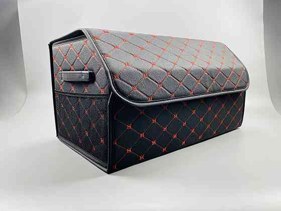 Автомобільний органайзер для зберігання сумка багажник, Органайзер для авто екошкіра преміум складаний Мукачево