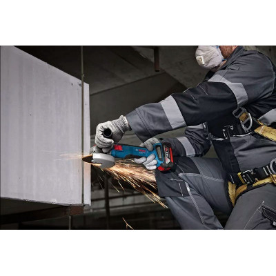 Шлифовальная машина Bosch GWS 18V-8 125мм, 18В, 1x4Ah, 0-11000об/мин, 1.6кг, кейс (0.601.9N9.021) Винница - изображение 6