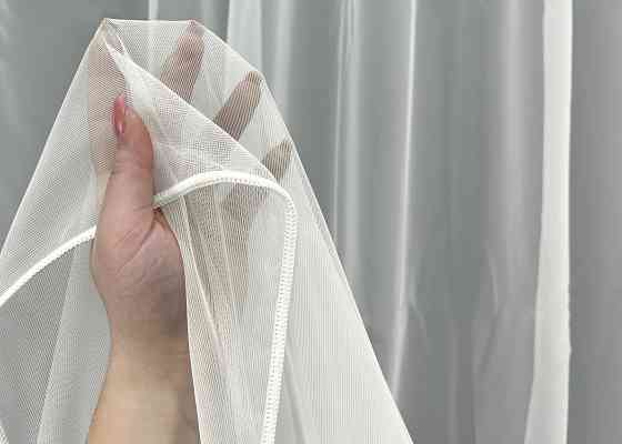 Тюль французька сітка “Belle” колір молочний 1963т Київ