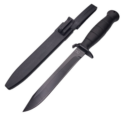 Нож охотничий Exterma Ratia чёрный 2034, 29см Днепр - изображение 1