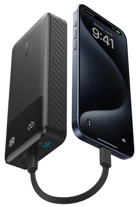 Портативное зарядное устройство Anker PowerCore - 20000 mAh 30W PD Black (6962720) Киев - изображение 2