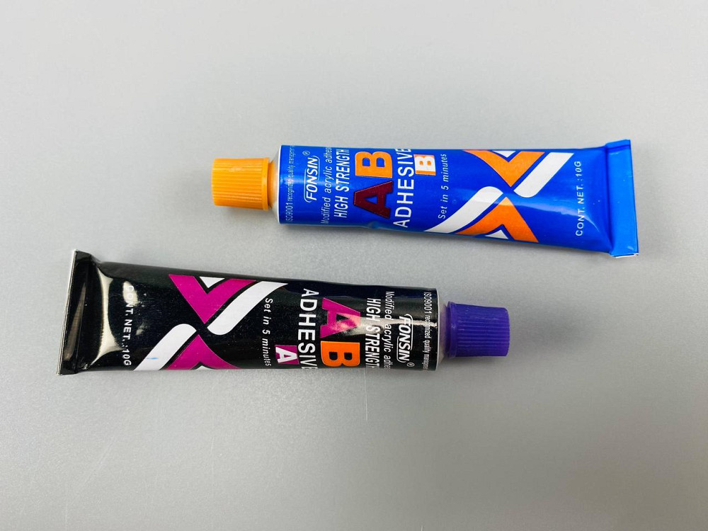 Клей двокомпонентний (універсальний) 10 г + 10 г (фабрика ABRO) Мукачево - фото 7