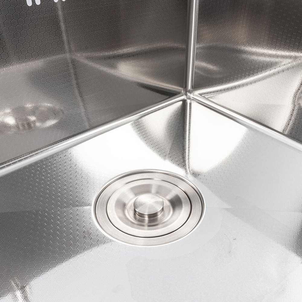 CM 78*50 L DÉCOR Мийка нержавійка Valeso Handmade (3.0/0.8) Коломыя - изображение 5