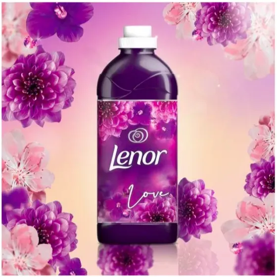 Ополаскиватель-мягчитель парфюмированный Lenor Aromatherapy Passion Love, 45 стирок Львов