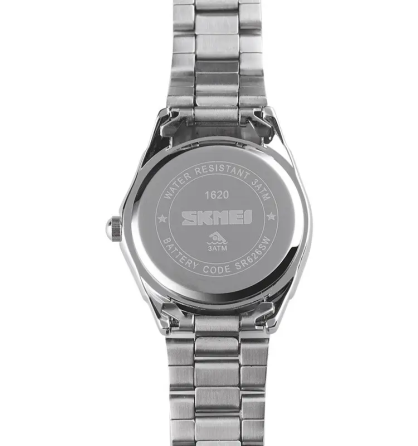 Женские наручные часы Skmei 1620 Серебристый с голубым Винница