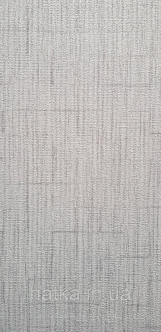 Шпалери вінілові на флізеліні Rasch Golden Hour метрові однотонні смужки під мішковину сірі Київ - фото 3