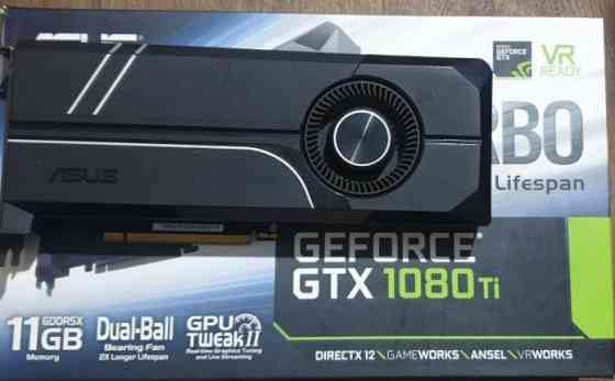Відеокарта ASUS TURBO GTX1080Ti, 11Gb. 384bit. Київ