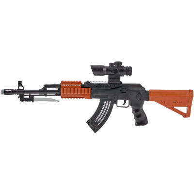 Іграшкова зброя ZIPP Toys Автомат світлозвуковою AK47, чорний (827B) Вінниця - фото 2