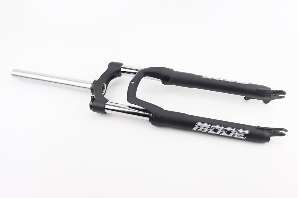 Вилка 26" амортизаційна, без різьби 1-1/8" (28,6мм), шток 255мм, з ходом 100мм, Disk-brake, пружинно-оливна, Lockout, чорна N780 Київ - фото 1