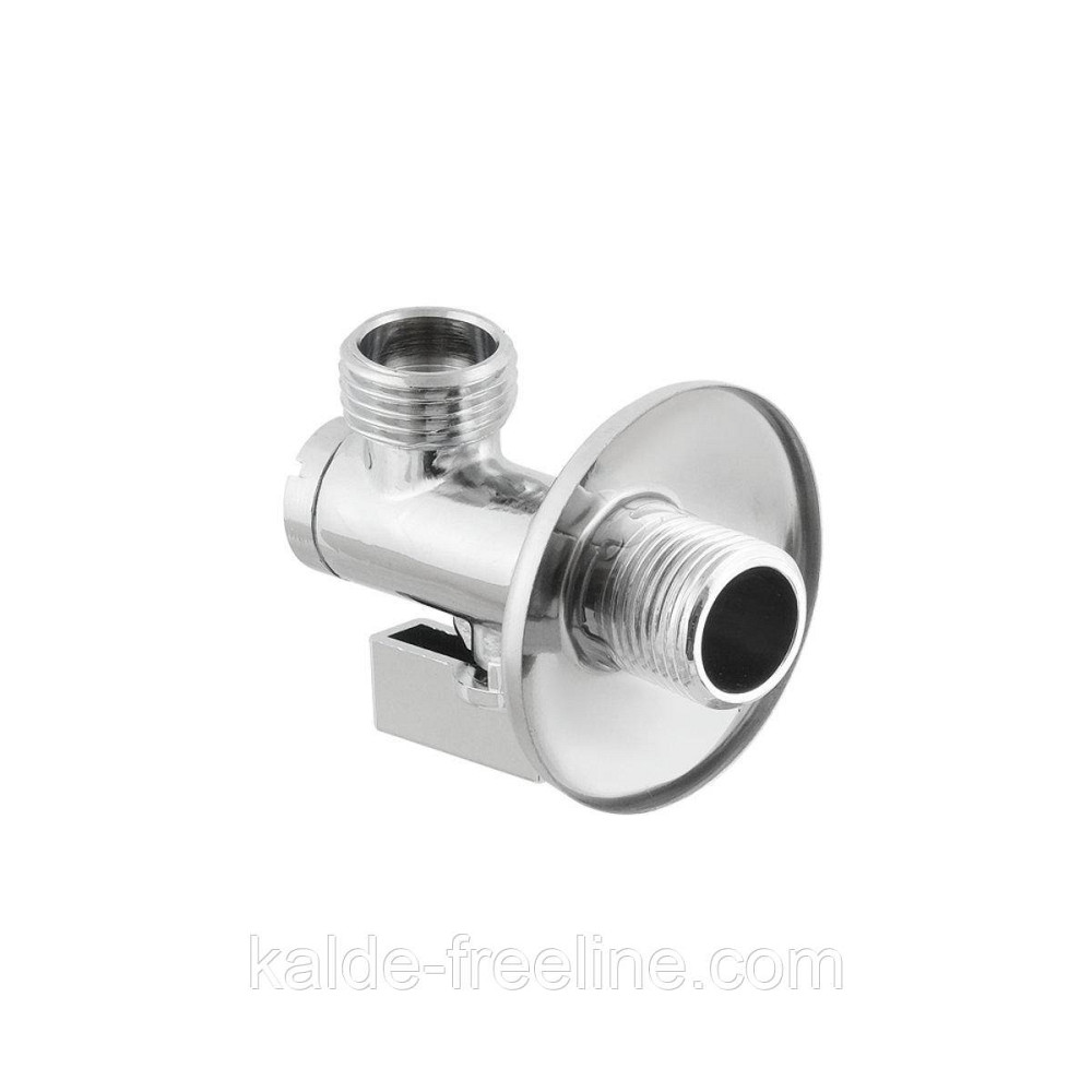 Кран приборный угловой с фильтром Raftec Silver 1/2" KFH0101 Харків - фото 4