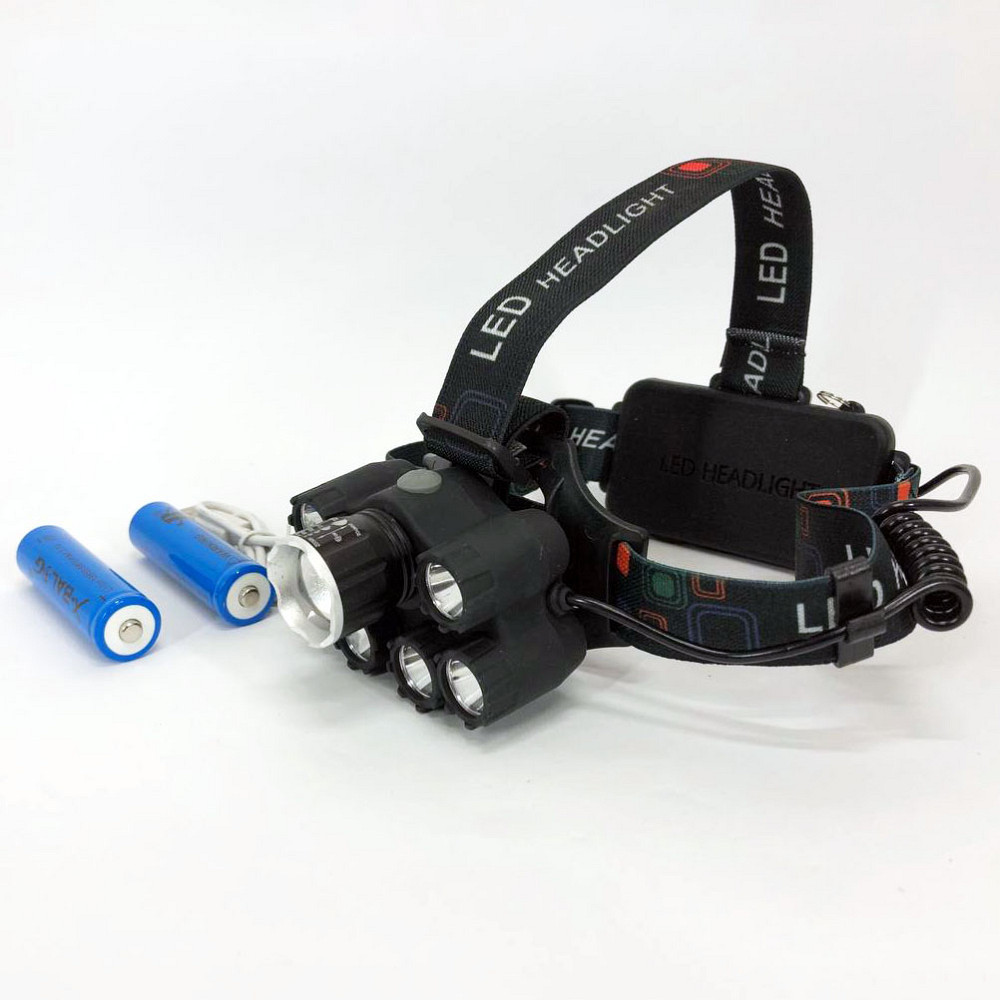 Налобный фонарь для туризма рыбалки и охоты Bailong BL-T78, Фонарь для походов на лоб WX-16 Ивано-Франковск - изображение 8