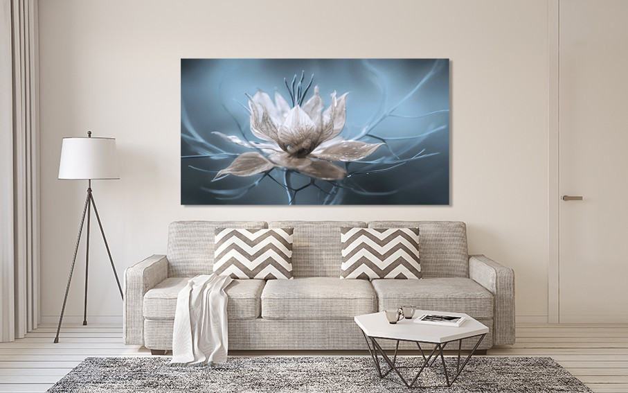 Картина полотно у вітальню / спальню   Квітка  MLP_273 ( 60х30см ) 80x120 см Київ - фото 2