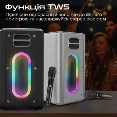Акустична система HiFuture MusicBox 100W Silver (musicbox.silver) Вінниця - фото 5