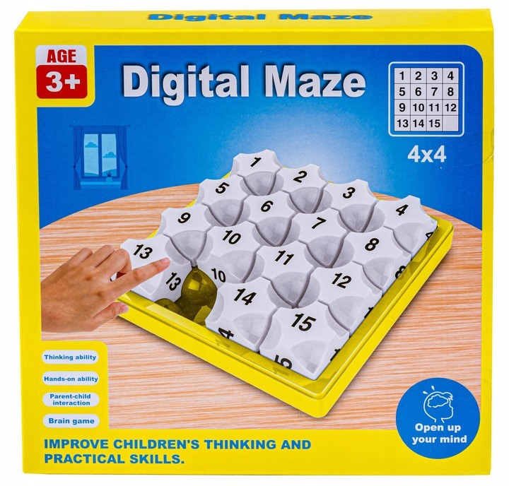 Настільна гра дитяча "Гра в 15" логічна, гра п'ятнашки на логіку та мислення і увагу для дітей Кам'янець-Подільський - фото 9