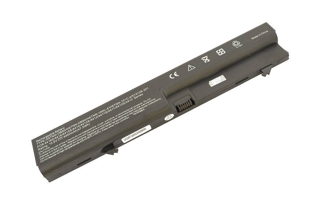 Аккумулятор для ноутбука HP Compaq HSTNN-DB90 ProBook 4410S 10.8V Black 4400mAh OEM Вінниця - фото 2